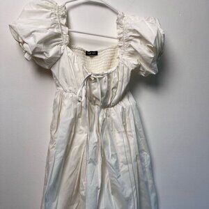 serpenti white whimsical dress